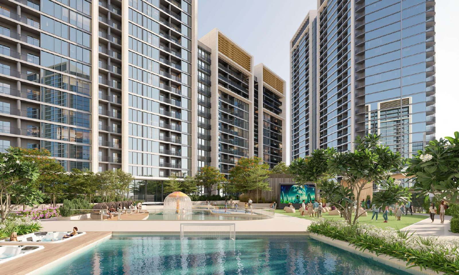 Sobha Orbis – apartmán E1008
